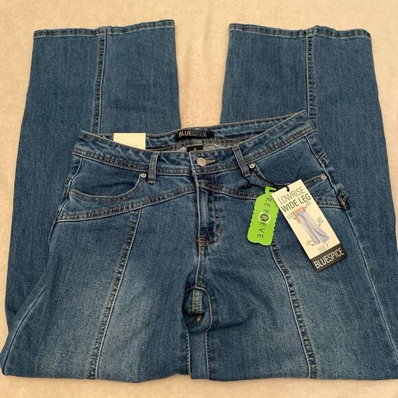Bluespice low rise wide leg jeans sz 7 - Picture 3 of 13
